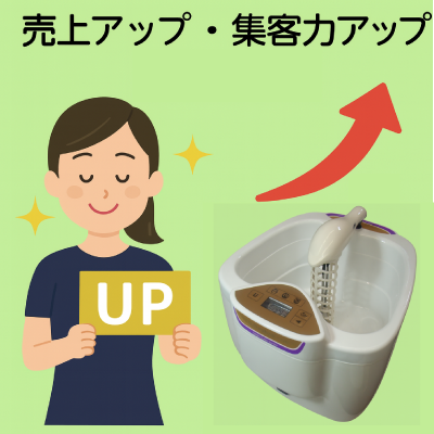 ゴッドクリーナーゴールドは売上アップ、集客力のアップにおお役に立ちます